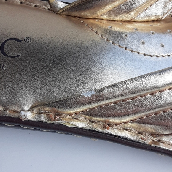 boc Born Concept Golden Flip Flops - Picture 7 of 8